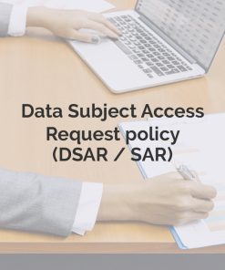 Data Subject Access Request policy (DSAR/ SAR)